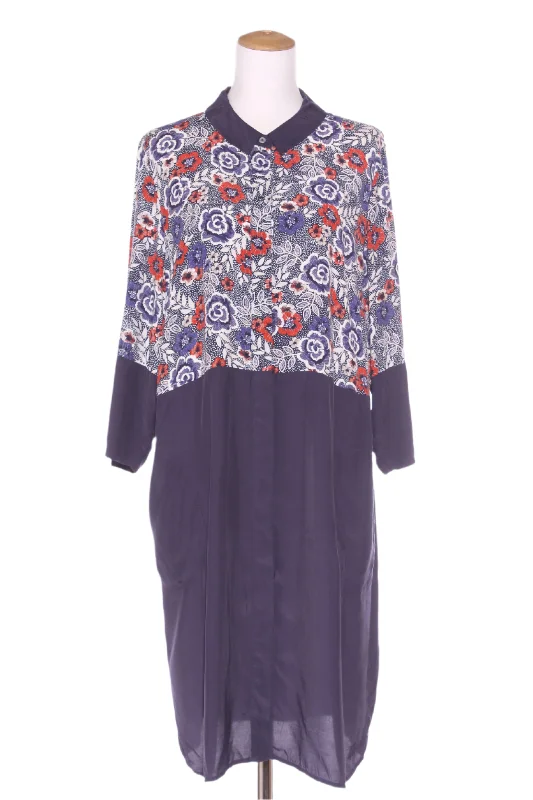 Lace - Embellished Women Dress for an Elegant and Sophisticated Appearance Lace - Embellished Women Dress for an Elegant and Sophisticated Appearance BLUE ILLUSION - Ink floral panel shirt dress/duster! 16-18 Lace - Embellished Women Dress for an Elegant and Sophisticated Appearance Lace - Embellished Women Dress for an Elegant and Sophisticated Appearance BLUE ILLUSION - Ink floral panel shirt dress/duster! 16-18