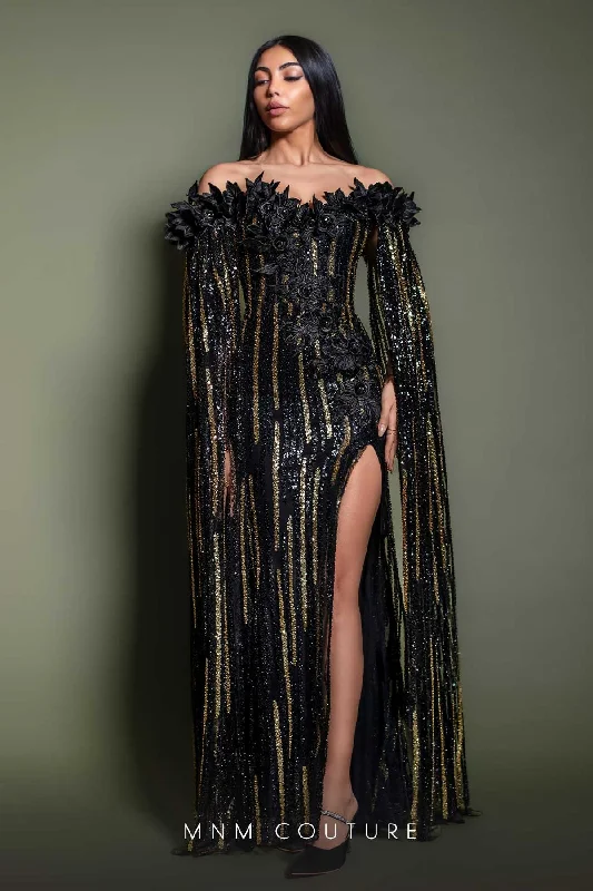 Off - the - Shoulder Women Dress for a Romantic and Feminine Look Off - the - Shoulder Women Dress for a Romantic and Feminine Look MNM Couture K4191 Off - the - Shoulder Women Dress for a Romantic and Feminine Look Off - the - Shoulder Women Dress for a Romantic and Feminine Look MNM Couture K4191