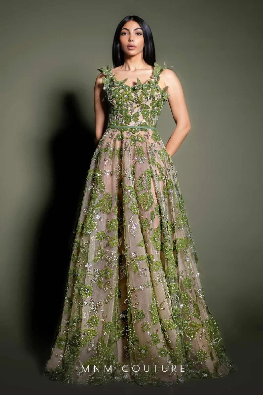 Lace - Embellished Women Dress for an Elegant and Sophisticated Appearance Lace - Embellished Women Dress for an Elegant and Sophisticated Appearance MNM Couture K4199 Lace - Embellished Women Dress for an Elegant and Sophisticated Appearance Lace - Embellished Women Dress for an Elegant and Sophisticated Appearance MNM Couture K4199