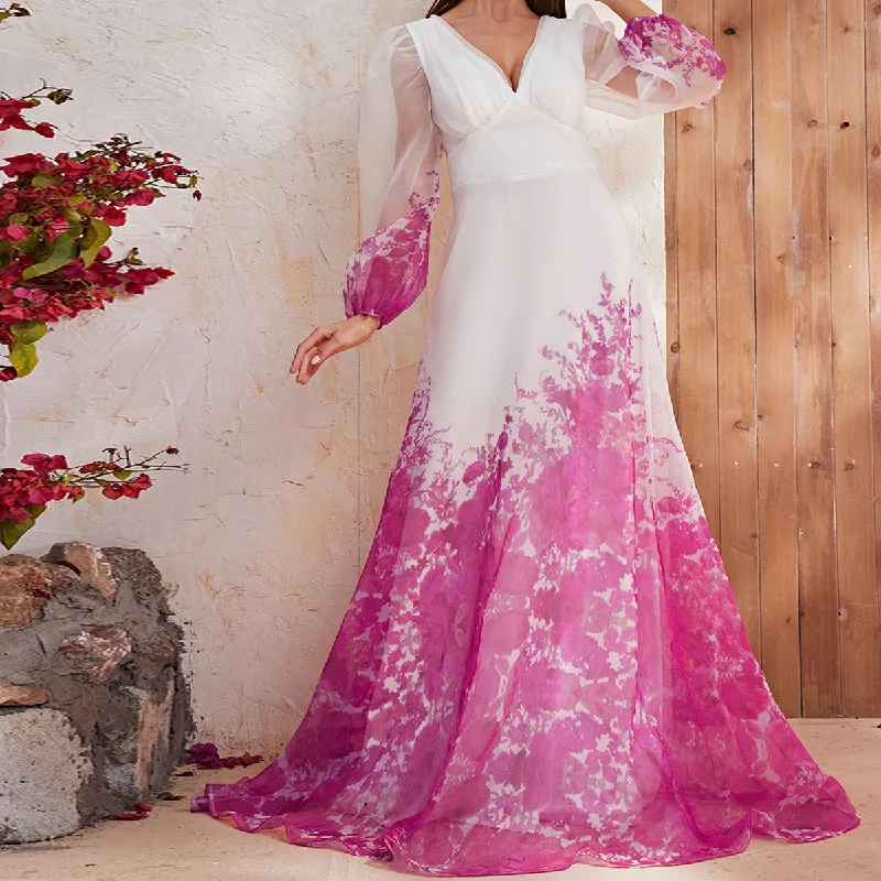Pleated Women Dress with a Timeless and Elegant Texture Pleated Women Dress with a Timeless and Elegant Texture NiDELL Hot Cross-Border Dress Chiffon Floral Long Sleeve Dress High-End Entry Lux Dress Skirt-SSL6132-1 Pleated Women Dress with a Timeless and Elegant Texture Pleated Women Dress with a Timeless and Elegant Texture NiDELL Hot Cross-Border Dress Chiffon Floral Long Sleeve Dress High-End Entry Lux Dress Skirt-SSL6132-1
