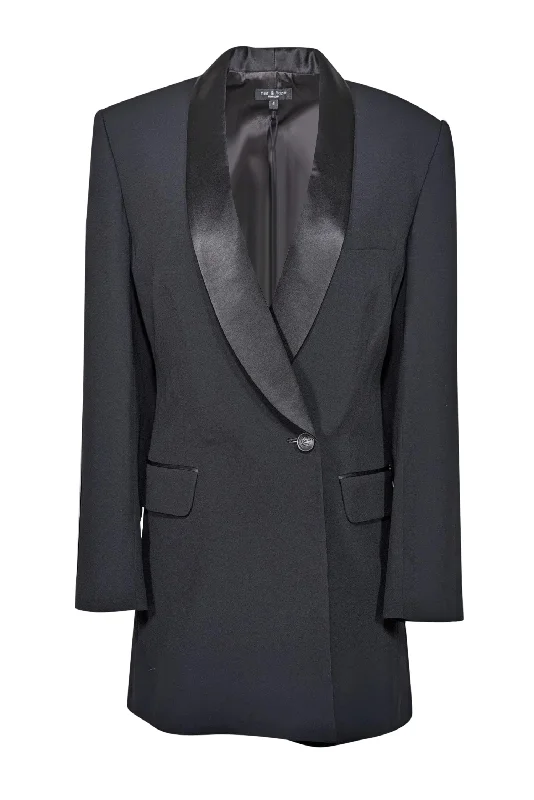 Empire Waist Women Dress to Accentuate the Bust and Conceal the Waist Empire Waist Women Dress to Accentuate the Bust and Conceal the Waist Rag & Bone - Black Crepe Tuxedo Dress w/ Satin Lapel Sz 4 Empire Waist Women Dress to Accentuate the Bust and Conceal the Waist Empire Waist Women Dress to Accentuate the Bust and Conceal the Waist Rag & Bone - Black Crepe Tuxedo Dress w/ Satin Lapel Sz 4