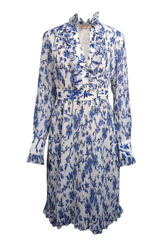 Wrap - Style Women Dress with Adjustable Fit for All Body Types Wrap - Style Women Dress with Adjustable Fit for All Body Types Tory Burch - Off-White & Blue Floral Print Crinkled Chiffon Dress Sz 8 Wrap - Style Women Dress with Adjustable Fit for All Body Types Wrap - Style Women Dress with Adjustable Fit for All Body Types Tory Burch - Off-White & Blue Floral Print Crinkled Chiffon Dress Sz 8