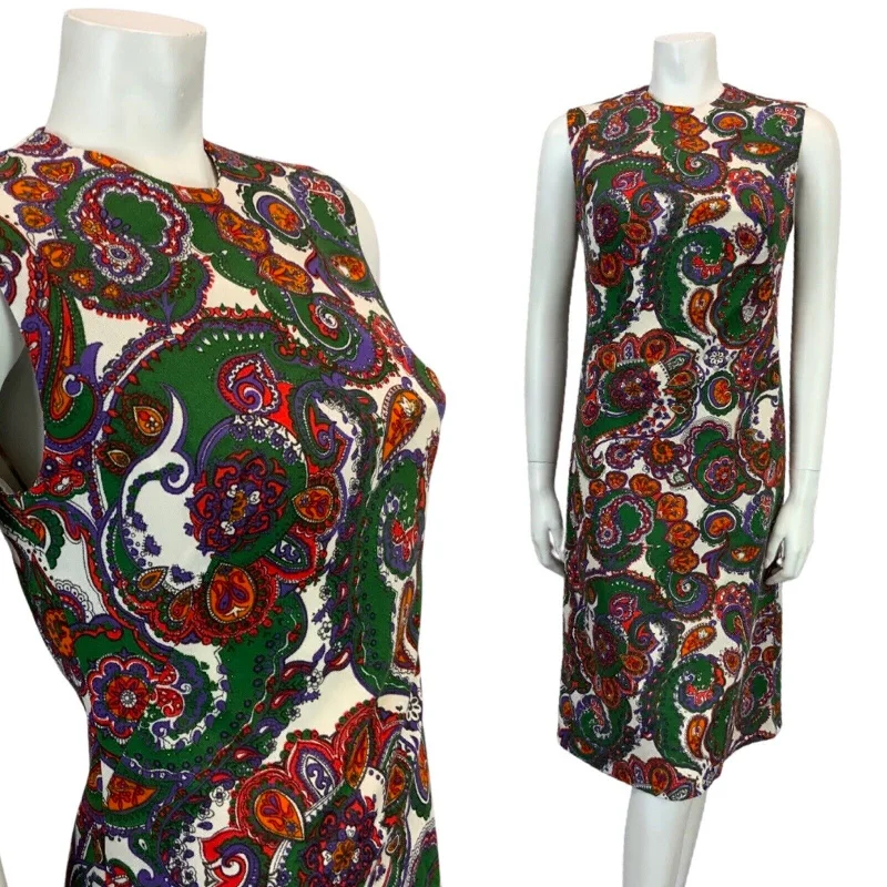 Sleeveless Women Dress in Bright Colors for Summer Parties Sleeveless Women Dress in Bright Colors for Summer Parties VINTAGE 60s 70s DARK GREEN WHITE RED PURPLE PAISLEY PRINT MIDI DRESS DRESS 12 Sleeveless Women Dress in Bright Colors for Summer Parties Sleeveless Women Dress in Bright Colors for Summer Parties VINTAGE 60s 70s DARK GREEN WHITE RED PURPLE PAISLEY PRINT MIDI DRESS DRESS 12