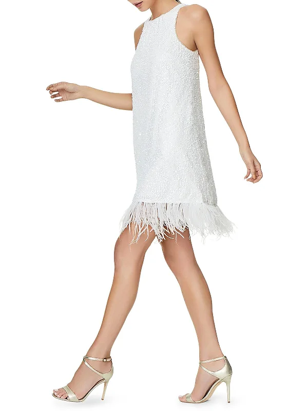 Mini Women Dress with a Short Hem for a Young and Trendy Style Mini Women Dress with a Short Hem for a Young and Trendy Style Womens Semi-Formal Mini Cocktail And Party Dress