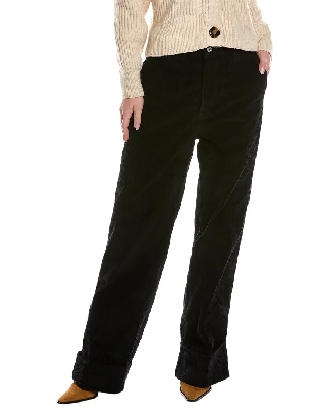 Women's corduroy fall pants Dark - wash women jeans for a sophisticated and slimming effect 7 For All Mankind Black Corduroy Wide Leg Jean Women's corduroy fall pants Dark - wash women jeans for a sophisticated and slimming effect 7 For All Mankind Black Corduroy Wide Leg Jean