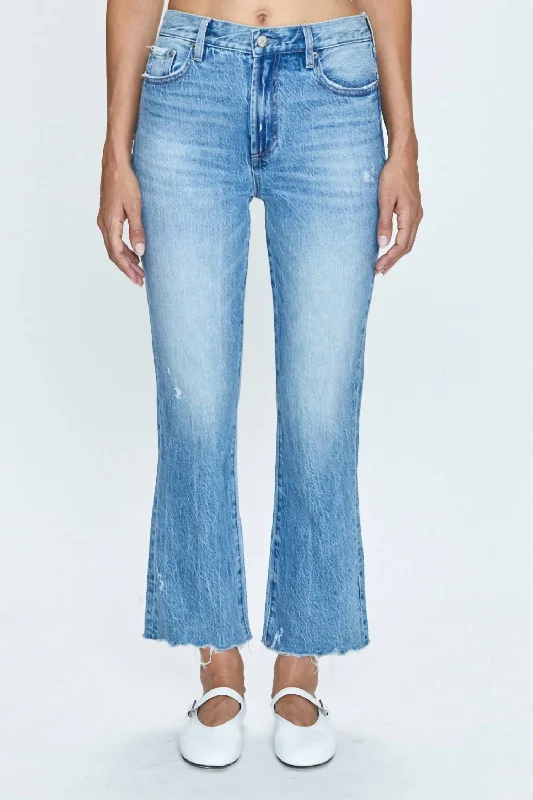 Women's long - length casual pants Straight - leg women jeans with a classic and timeless appeal Ally Wide Leg Jean In Wayfarer Vintage Women's long - length casual pants Straight - leg women jeans with a classic and timeless appeal Ally Wide Leg Jean In Wayfarer Vintage