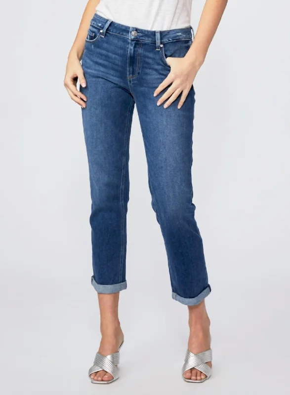 Women's zipper - detail fashion pants Jeggings women jeans combining the comfort of leggings and style of jeans Brigitte Mid-Rise Slim Boyfriend Denim Jeans In Eiffel Women's zipper - detail fashion pants Jeggings women jeans combining the comfort of leggings and style of jeans Brigitte Mid-Rise Slim Boyfriend Denim Jeans In Eiffel