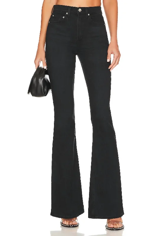 Women's pants for beach parties Straight - leg women jeans with a classic and timeless appeal Carine High Rise Flare Jean In Fort Mason Women's pants for beach parties Straight - leg women jeans with a classic and timeless appeal Carine High Rise Flare Jean In Fort Mason