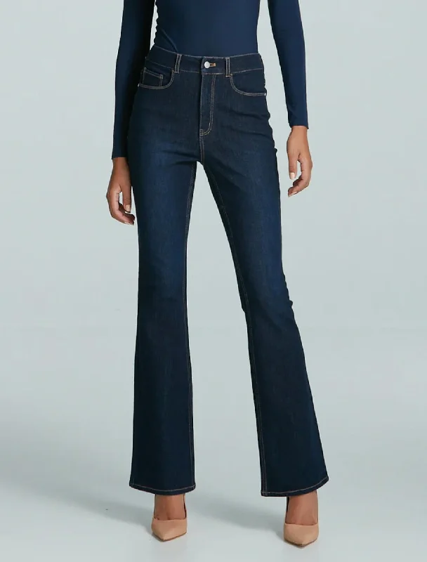 Women's polka - dot dressy pants Distressed women jeans for a trendy and edgy look Do It All Denim Flared Jean Women's polka - dot dressy pants Distressed women jeans for a trendy and edgy look Do It All Denim Flared Jean