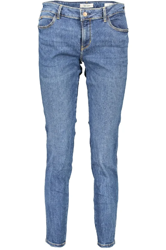 Women's elastic - waist lounge pants Acid - wash women jeans with a retro finish Guess Jeans Chic Faded Skinny Jeans with Logo Women's Detail Women's elastic - waist lounge pants Acid - wash women jeans with a retro finish Guess Jeans Chic Faded Skinny Jeans with Logo Women's Detail