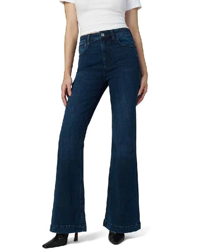 Women's summer - weight linen pants High - waisted women jeans for a flattering silhouette JOE’S Jeans Petite High-Rise Sadako Flare Jean Women's summer - weight linen pants High - waisted women jeans for a flattering silhouette JOE’S Jeans Petite High-Rise Sadako Flare Jean