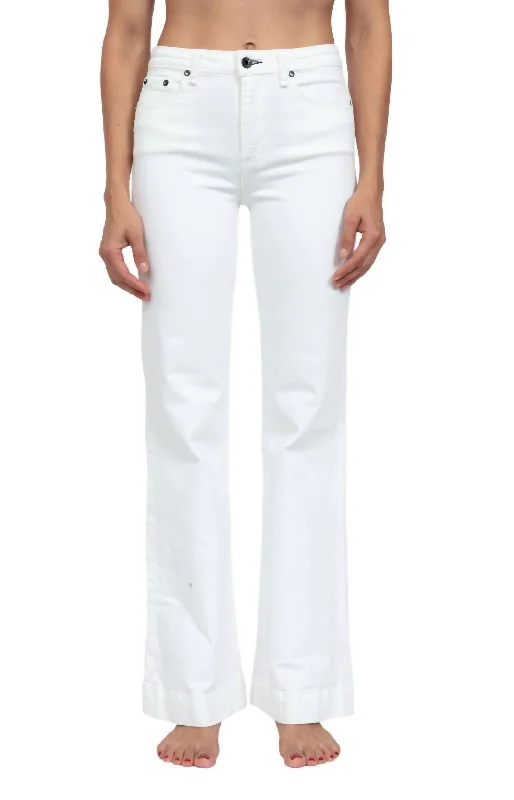 Women's pants for yoga studio Cargo women jeans with multiple pockets for added functionality Juniper Wide Leg Linen Jeans In Ivory Women's pants for yoga studio Cargo women jeans with multiple pockets for added functionality Juniper Wide Leg Linen Jeans In Ivory