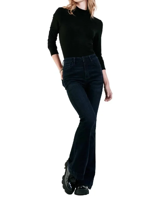 Women's spring - fresh floral pants Skinny women jeans with a form - fitting design Lane High Rise Flare Jeans In Humboldt Women's spring - fresh floral pants Skinny women jeans with a form - fitting design Lane High Rise Flare Jeans In Humboldt
