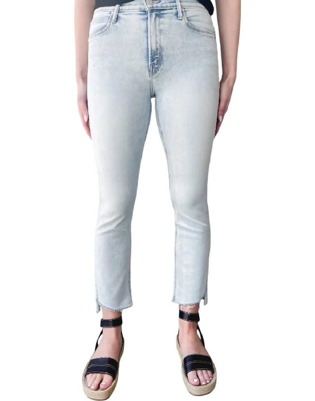 Women's pants with moisture - wicking technology High - rise flare women jeans for a 70s - inspired look Mid Rise Dazzler Ankle Step Jeans In Glamour Shot Women's pants with moisture - wicking technology High - rise flare women jeans for a 70s - inspired look Mid Rise Dazzler Ankle Step Jeans In Glamour Shot