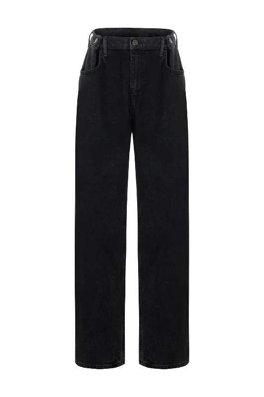 Women's tie - dye festival pants Straight - leg women jeans with a classic and timeless appeal Mid-Rise Wide-Leg Jeans Women's tie - dye festival pants Straight - leg women jeans with a classic and timeless appeal Mid-Rise Wide-Leg Jeans