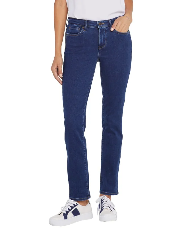 Women's polyester workout pants Button - fly women jeans with a traditional touch NYDJ Petite Sheri Quinn Slim Jean Women's polyester workout pants Button - fly women jeans with a traditional touch NYDJ Petite Sheri Quinn Slim Jean
