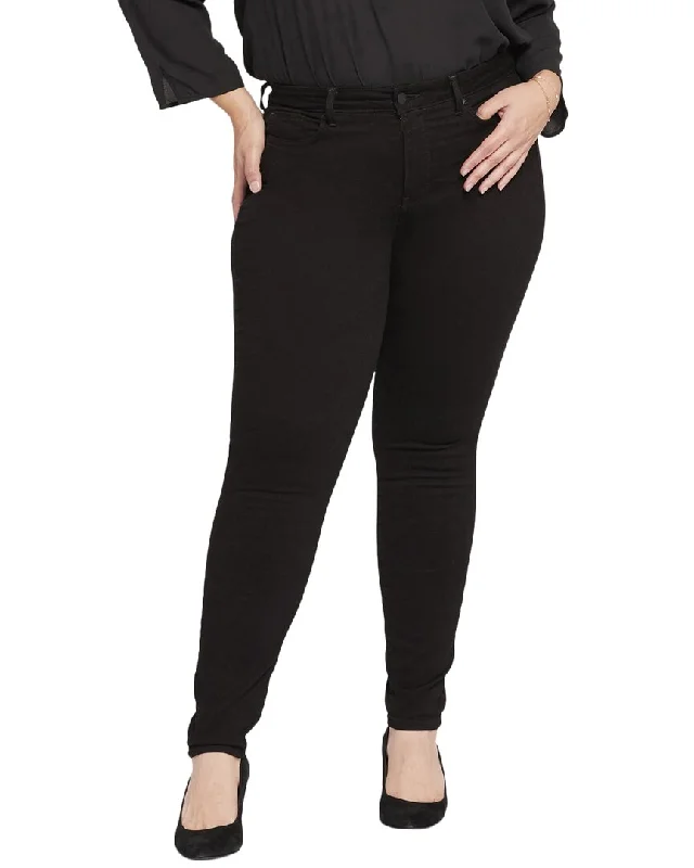 Women's paisley bohemian pants Embroidered women jeans with intricate patterns NYDJ Plus Ami Black Skinny Jean Women's paisley bohemian pants Embroidered women jeans with intricate patterns NYDJ Plus Ami Black Skinny Jean