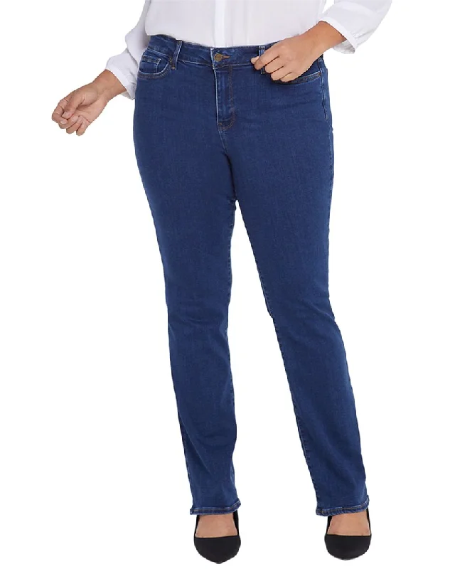Women's pants for beach parties Straight - leg women jeans with a classic and timeless appeal NYDJ Plus Marilyn Quinn Straight Leg Jean Women's pants for beach parties Straight - leg women jeans with a classic and timeless appeal NYDJ Plus Marilyn Quinn Straight Leg Jean