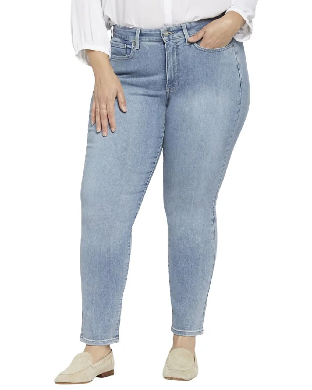 Women's pants for garden parties Colored women jeans in vibrant hues like red and yellow NYDJ Plus Sheri Haley Slim Jean Women's pants for garden parties Colored women jeans in vibrant hues like red and yellow NYDJ Plus Sheri Haley Slim Jean