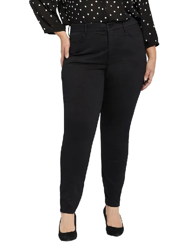 Women's pants with reflective strips Acid - wash women jeans with a retro finish NYDJ Plus Waist Match High-Rise Ami Skinny Jean Women's pants with reflective strips Acid - wash women jeans with a retro finish NYDJ Plus Waist Match High-Rise Ami Skinny Jean