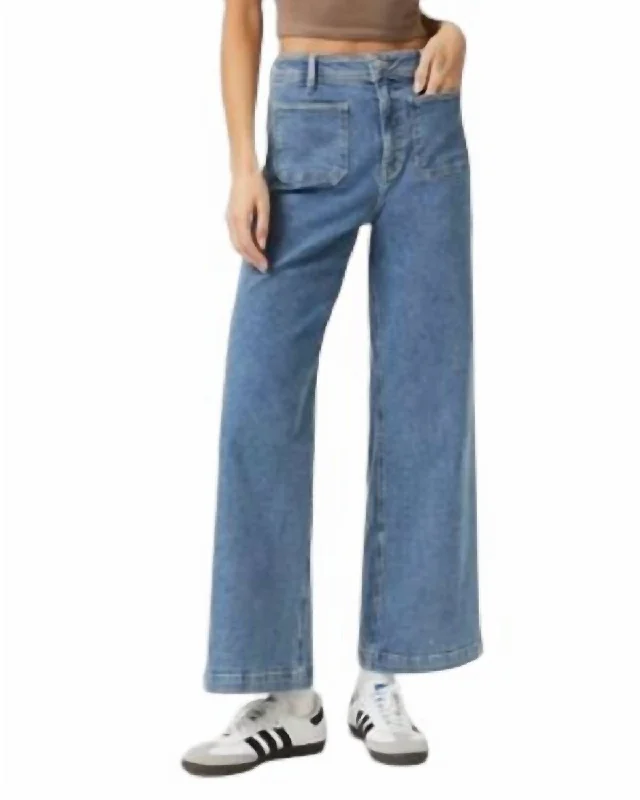 Women's luxury leather pants Stretch women jeans for enhanced mobility and comfort Paloma Marine Pants In Mid Brushed Flex Blue Women's luxury leather pants Stretch women jeans for enhanced mobility and comfort Paloma Marine Pants In Mid Brushed Flex Blue