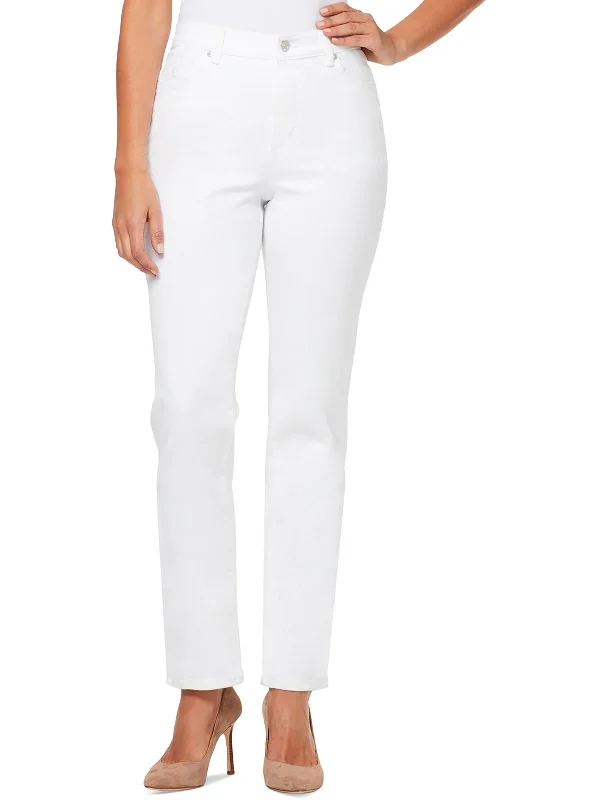 Women's cotton jogger pants Acid - wash women jeans with a retro finish Petites Amanda Womens High Rise Ankle Straight Leg Jeans