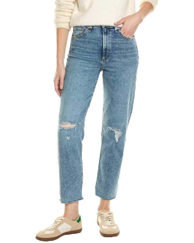 Women's pants with moisture - wicking technology High - rise flare women jeans for a 70s - inspired look rag & bone Nina Bloomfield High-Rise Ankle Cigarette Jean Women's pants with moisture - wicking technology High - rise flare women jeans for a 70s - inspired look rag & bone Nina Bloomfield High-Rise Ankle Cigarette Jean
