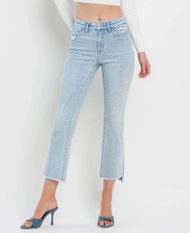 Women's pants for gym workouts Light - wash women jeans for a fresh and summery appearance She's My Type Flare Jeans In Light Wash Women's pants for gym workouts Light - wash women jeans for a fresh and summery appearance She's My Type Flare Jeans In Light Wash