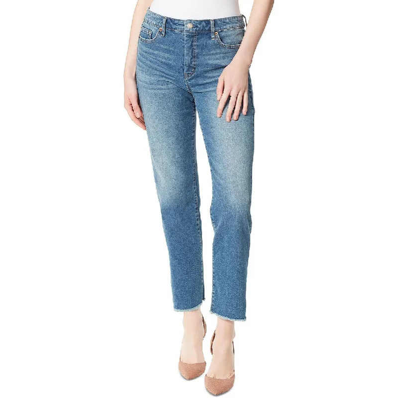 Women's pants with moisture - wicking technology High - rise flare women jeans for a 70s - inspired look Spotlight Womens Denim Straight Leg Jeans Women's pants with moisture - wicking technology High - rise flare women jeans for a 70s - inspired look Spotlight Womens Denim Straight Leg Jeans