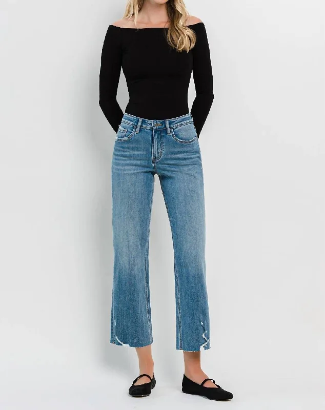 Women's pants for business trips Bootcut women jeans to complement various shoe styles The Fit Is Everything Cropped Jeans In Medium Wash Women's pants for business trips Bootcut women jeans to complement various shoe styles The Fit Is Everything Cropped Jeans In Medium Wash