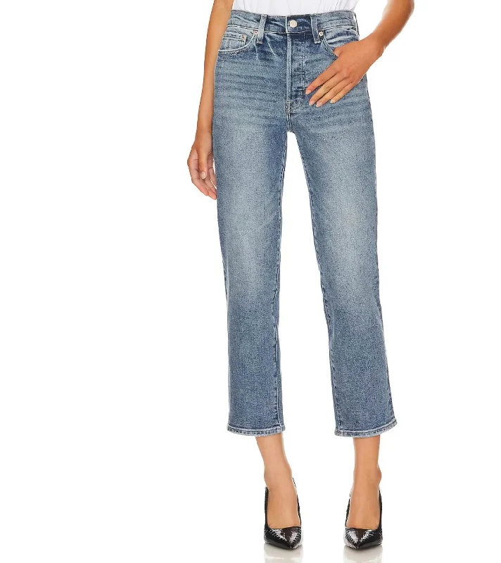 Women's spring - fresh floral pants Skinny women jeans with a form - fitting design Women's Charlie High Rise Classic Straight Ankle Jeans In Westminster Vintage Women's spring - fresh floral pants Skinny women jeans with a form - fitting design Women's Charlie High Rise Classic Straight Ankle Jeans In Westminster Vintage