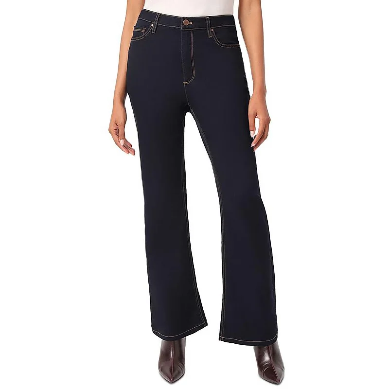 Women's button - fly jeans pants Wide - leg women jeans for a modern and relaxed vibe Womens Denim Control Top Flared Jeans Women's button - fly jeans pants Wide - leg women jeans for a modern and relaxed vibe Womens Denim Control Top Flared Jeans