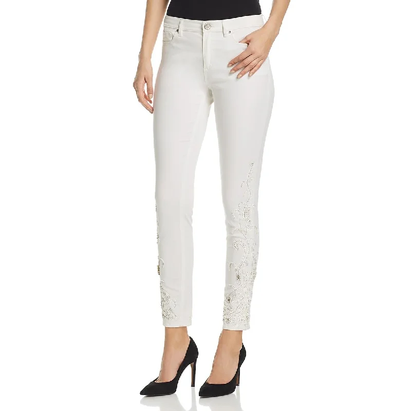 Women's pants for snowboarding Button - fly women jeans with a traditional touch Womens Denim Embellished Skinny Jeans Women's pants for snowboarding Button - fly women jeans with a traditional touch Womens Denim Embellished Skinny Jeans