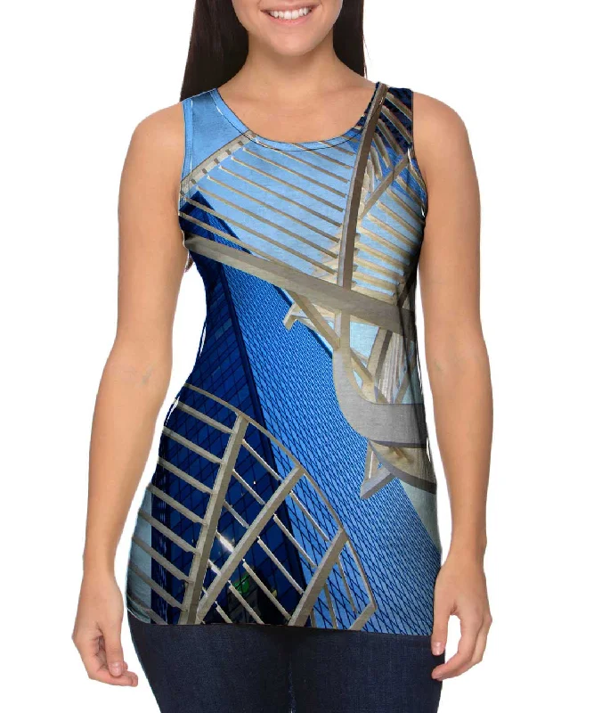 Square Neck Women's Organic Cotton Tank Tops in Earth TonesAbstract Structure Canada Square Neck Women's Organic Cotton Tank Tops in Earth TonesAbstract Structure Canada