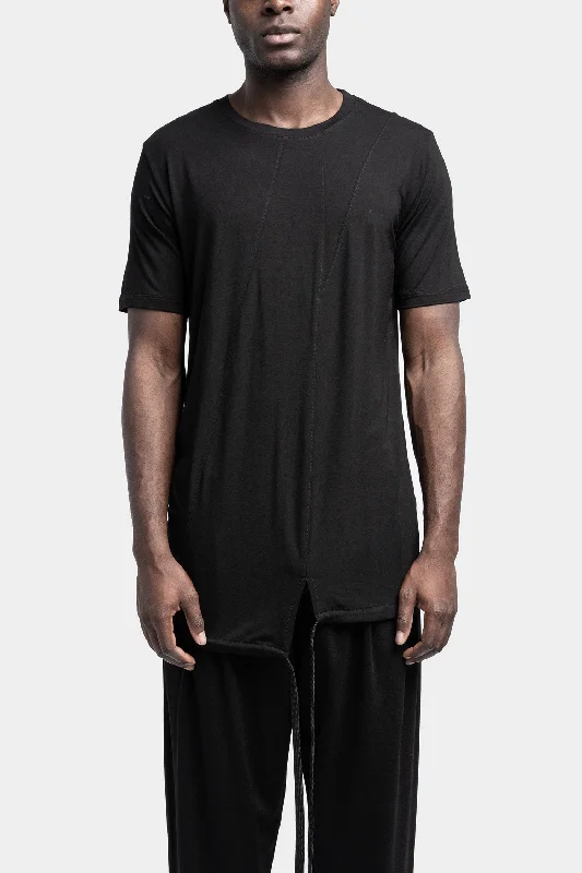 Bamboo drawstring detail t-shirt