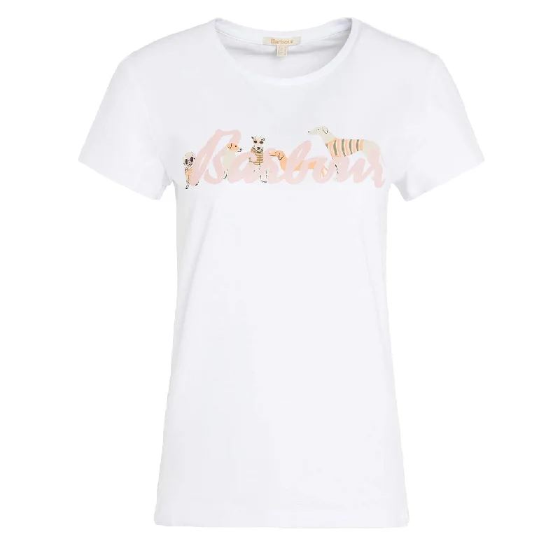 Barbour Womens Southport T-Shirt White