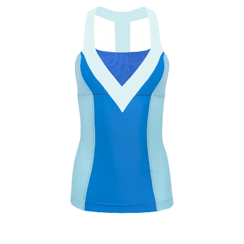 Beauty Sleep Princess Athletic Tank Top - Blue