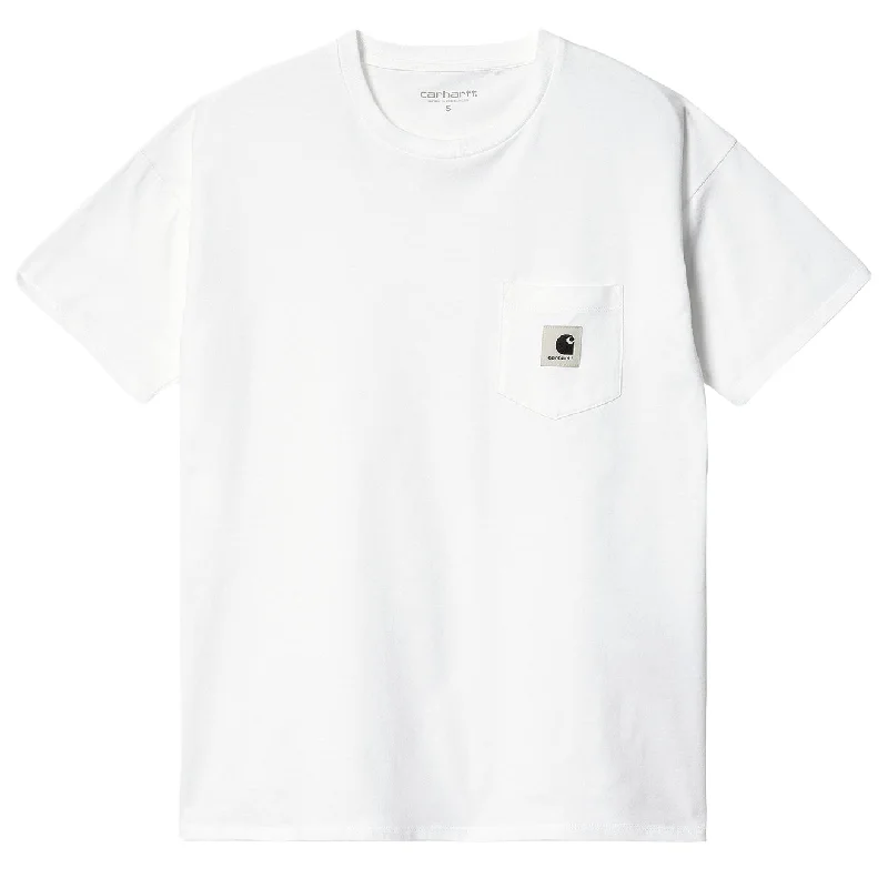 Carhartt WIP Womens S/S Pocket T-Shirt White