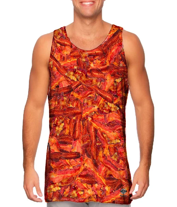 Square Neck Women's Organic Cotton Tank Tops in Earth TonesCrispy Bacon Jumbo