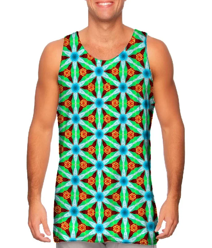 Halter Neck Women's Modal Blend Tank Tops for ComfortCube Clubbin Pattern