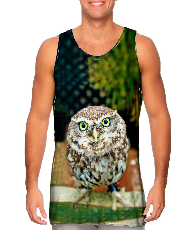 Plus Size Women's Side - Slit Tank Tops in Metallic ShadesCurious Owl