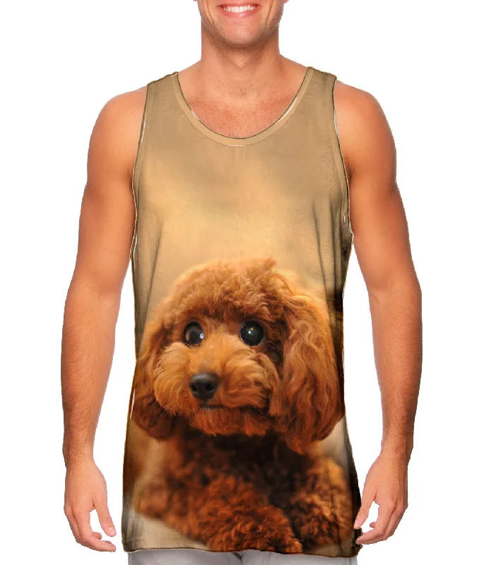 V - Neck Women's Moisture - Wicking Tank Tops for RunningCutest Poodle Ever