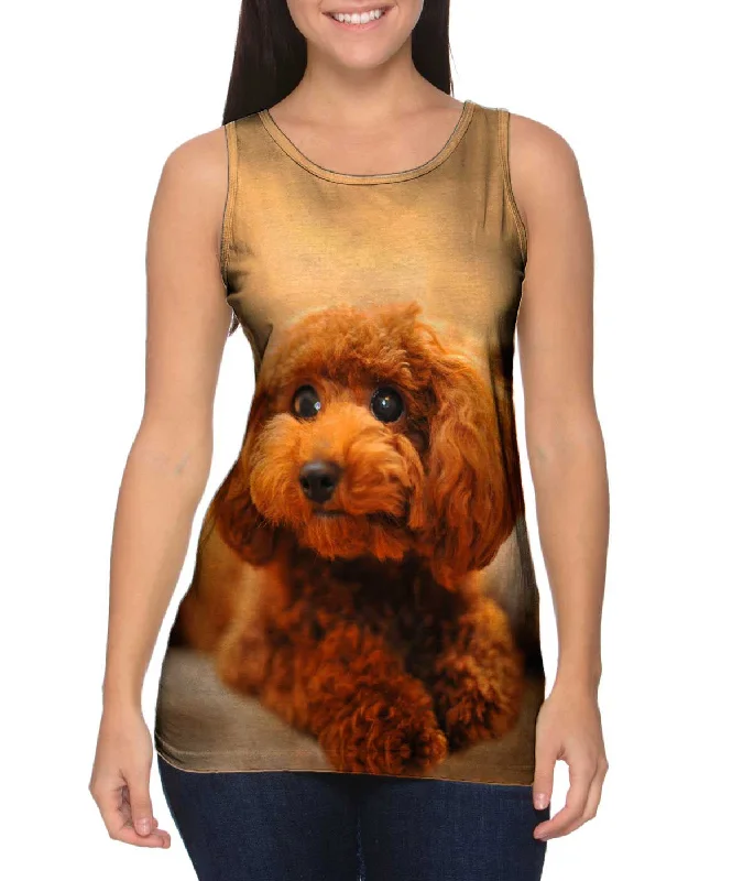 Women's Sleeveless Ribbed Tank Tops for a Trendy LookCutest Poodle Ever