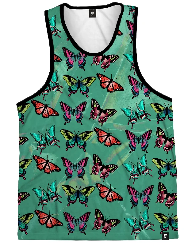 Plunge Neck Women's Seamless Tank Tops for a Smooth FitEmerald Butterfly Unisex Tank Plunge Neck Women's Seamless Tank Tops for a Smooth FitEmerald Butterfly Unisex Tank