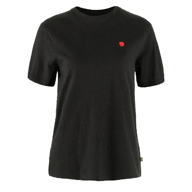 Fjallraven Womens Hemp Blend T-shirt Black