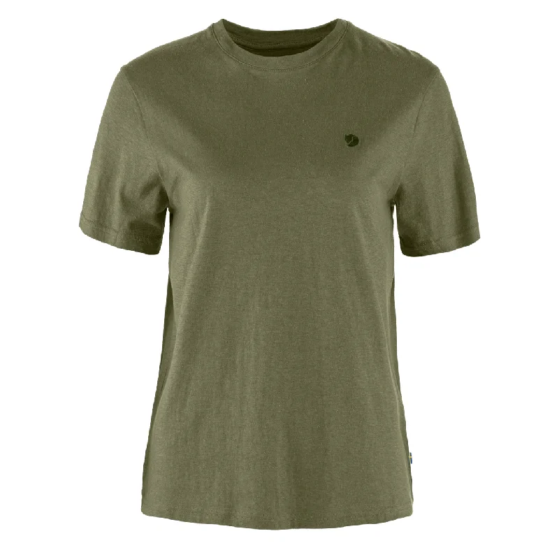 Fjallraven Womens Hemp Blend T-shirt Green