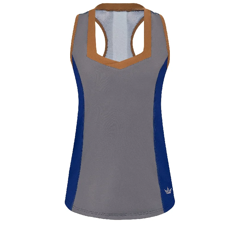 High - Neck Women's Silk Blend Tank Tops for a Luxurious FeelForce Fighter Flow Tank Top High - Neck Women's Silk Blend Tank Tops for a Luxurious FeelForce Fighter Flow Tank Top