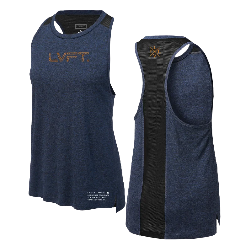 Ladies Vector Tank - Navy