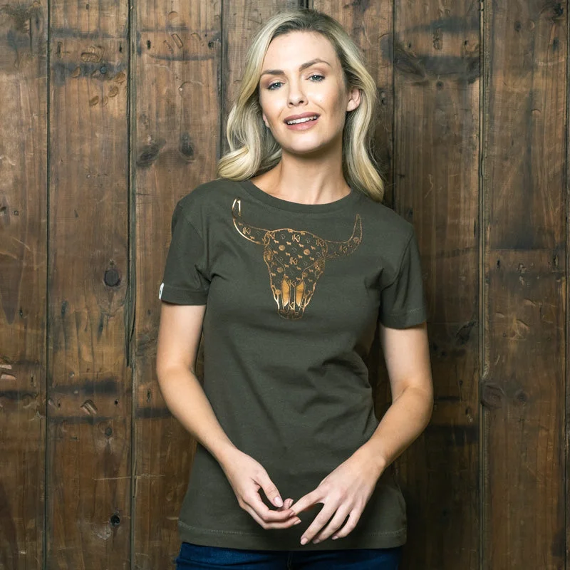 Zip - off sleeves polo shirt for changing weather conditionsLuxe Kingsley Slim Crew Tee Fatigue Zip - off sleeves polo shirt for changing weather conditionsLuxe Kingsley Slim Crew Tee Fatigue