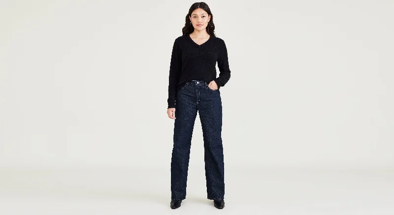 Mid-Rise Jeans, Relaxed Fit